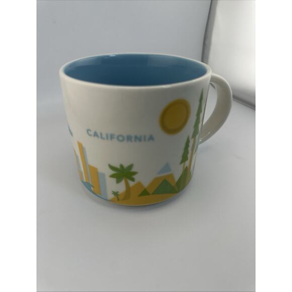 New:Starbucks You Are Here Mug CALIFORNIA Collectors Series 14oz 2014 - Picture 6 of 7